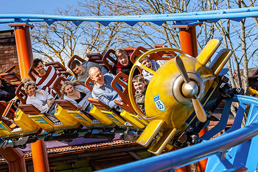 Tornado Springs new theme park world and attractions Paultons